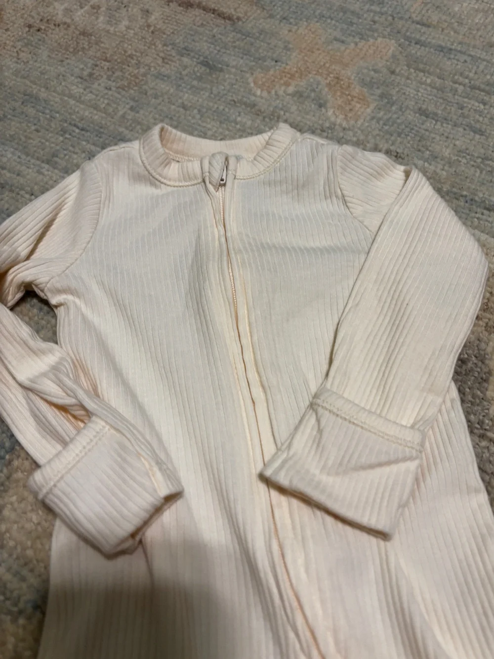 NWOT 3 Old Navy Ribbed Baby Footed Pajamas